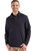  Arkansas Cutter & Buck Hunts Point Textured Fleece Snap Pullover