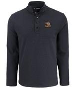  Lsu Tiger Eye Cutter & Buck Hunts Point Textured Fleece Snap Pullover