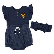  West Virginia Colosseum Infant Fern Onesie And Headband