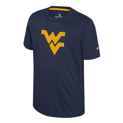 West Virginia Colosseum YOUTH Ripple Poly Tee