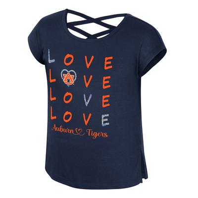 Auburn Colosseum YOUTH Embers Cross Back Tee