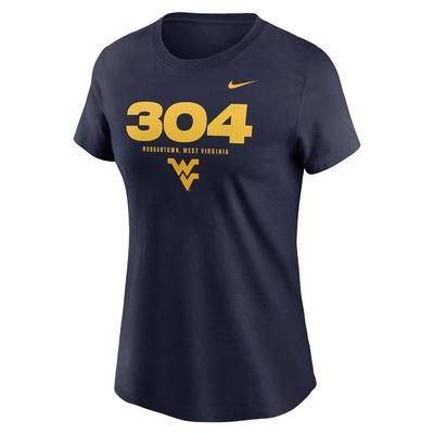 West Virginia Nike Women's Local Cotton Tee