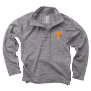  Tennessee Wes And Willy Youth Cloudy Yarn Fleece 1/4 Zip Pullover