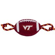  Virginia Tech Nylon Football Tug Toy