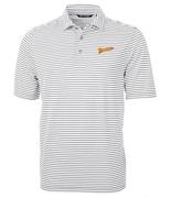  Tennessee Script Cutter & Buck Virtue Eco Pique Stripe Polo