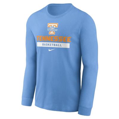 Tennessee Lady Vols Nike Basketball Cotton Long Sleeve Tee