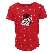  Georgia Wes And Willy Toddler Shimmer Star Drop Tee