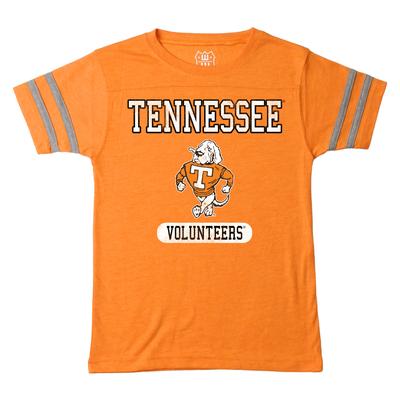 Tennessee Wes and Willy Vault Toddler Stripe Sleeve Tee