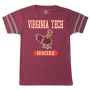  Virginia Tech Wes And Willy Vault Toddler Stripe Sleeve Tee