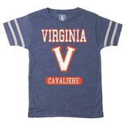  Virginia Wes And Willy Vault Toddler Stripe Sleeve Tee