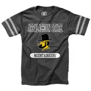  App State Wes And Willy Toddler Stripe Sleeve Tee