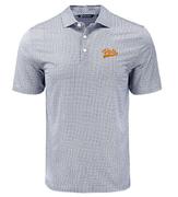  Tennessee Cutter & Buck Vols Script Pike Diamond Dot Print Polo