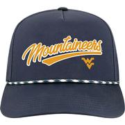  West Virginia Legacy Caddy Chain Stitch Rope Snapback Cap