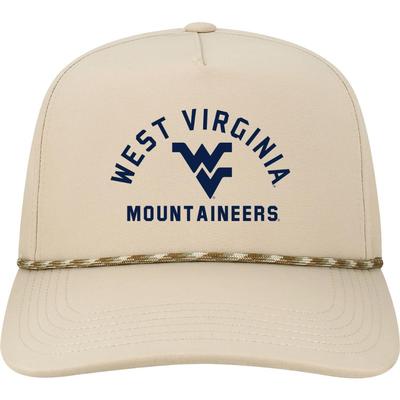 West Virginia Legacy Caddy Alt Arch Rope Snapback Cap