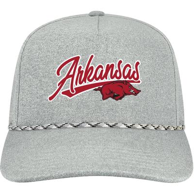 Arkansas Legacy Caddy Chain Stitch Rope Snapback Cap