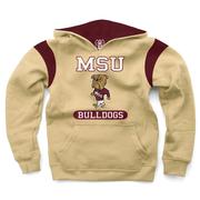  Mississippi State Wes And Willy Vault Youth Armhole Inset Fleece Hoodie