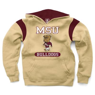 Mississippi State Wes and Willy Vault YOUTH Armhole Inset Fleece Hoodie