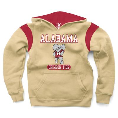 Alabama Wes and Willy Vault YOUTH Armhole Inset Fleece Hoodie