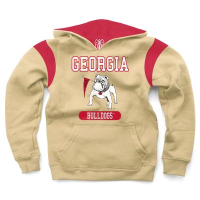 Georgia Wes and Willy Vintage YOUTH Armhole Inset Fleece Hoodie