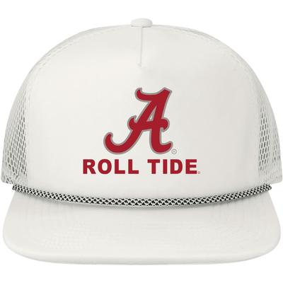 Alabama Legacy Front Nine Rope Mesh Adjustable Cap