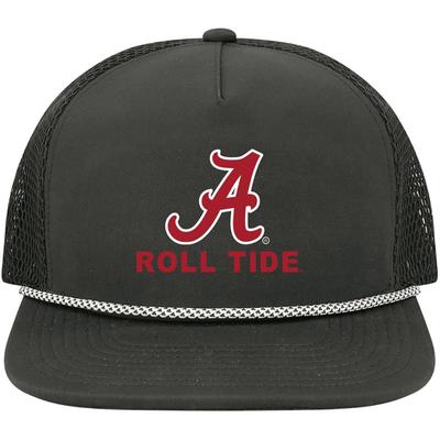 Alabama Legacy Front Nine Rope Mesh Adjustable Cap