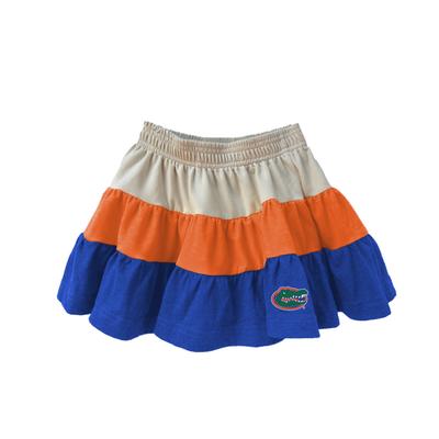 Florida Wes and Willy YOUTH Tiered Skort