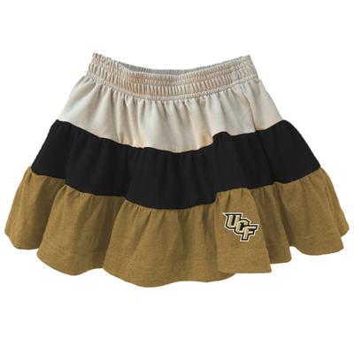 UCF Wes and Willy Kids Tiered Skort