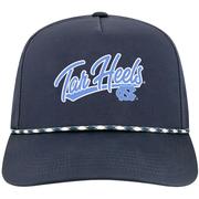  Unc Legacy Caddy Chain Stitch Rope Snapback Cap