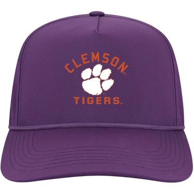 Clemson Legacy Caddy Alt Arch Rope Snapback Cap