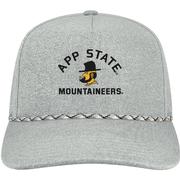  App State Legacy Caddy Alt Arch Rope Snapback Cap