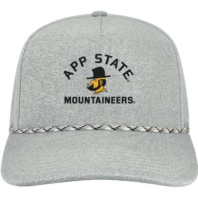 App State Legacy Caddy Alt Arch Rope Snapback Cap