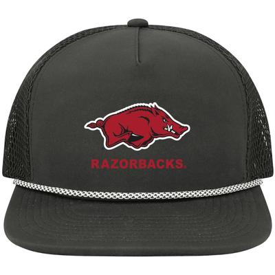 Arkansas Legacy Front Nine Rope Mesh Adjustable Cap