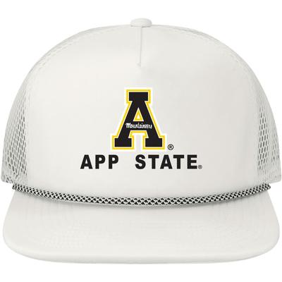 App State Legacy Front Nine Rope Mesh Adjustable Cap