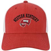  Western Kentucky Legacy Arch Over Logo Mid- Pro Snapback Trucker Cap