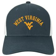  West Virginia Legacy Arch Over Logo Mid- Pro Snapback Trucker Cap