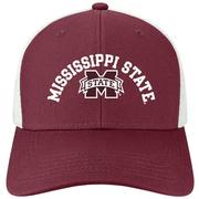  Mississippi State Legacy Arch Over Logo Mid- Pro Snapback Trucker Cap