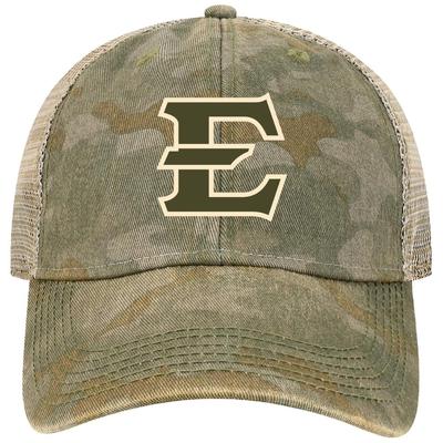 ETSU Legacy Old Favorite Camo Trucker Cap