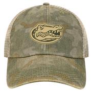  Florida Legacy Old Favorite Camo Trucker Cap