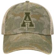  App State Legacy Old Favorite Camo Trucker Cap