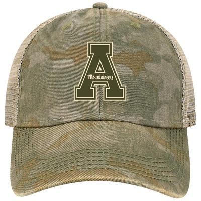 App State Legacy Old Favorite Camo Trucker Cap