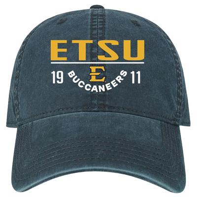 ETSU Legacy Terra Twill Bridge Embroidered Relaxed Cap