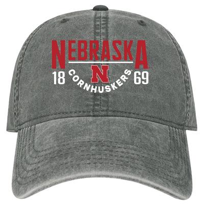 Nebraska Legacy Terra Twill Bridge Embroidered Relaxed Cap