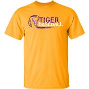  Lsu Bayou Apparel Tiger Baseball Drawing Tee