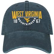  West Virginia Legacy Terra Twill Bridge Embroidered Relaxed Cap