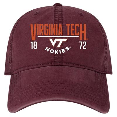 Virginia Tech Legacy Terra Twill Bridge Embroidered Relaxed Cap