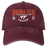  Virginia Tech Legacy Terra Twill Bridge Embroidered Relaxed Cap