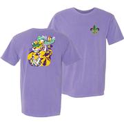  Lsu Bayou Apparel Mike Mardi Gras Comfort Colors Tee