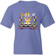  Lsu Bayou Apparel Youth Mike Mardi Gras Tee