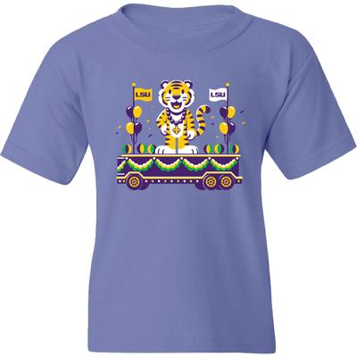 LSU Bayou Apparel YOUTH Mike Mardi Gras Tee