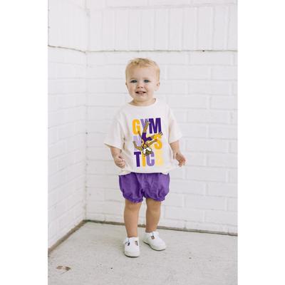 LSU Toddler Gymnastics Mike Multi Tee